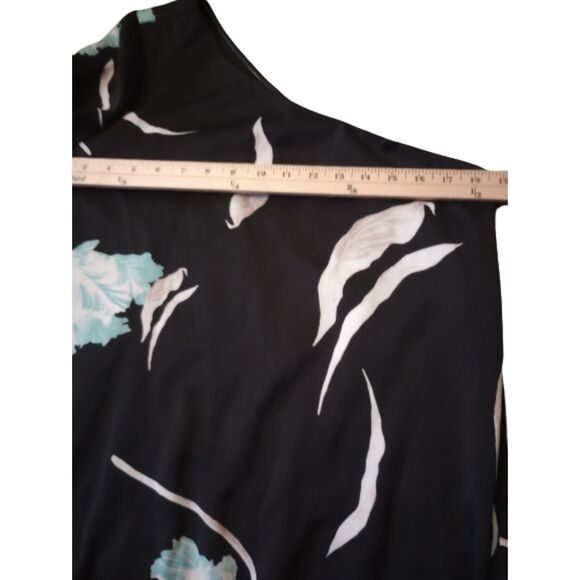 1 State Woman's Size 12 One Shoulder A-Line Mini Dress - Picture 4 of 7